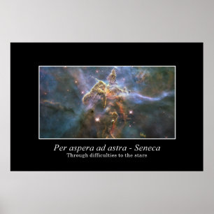 Poster Ne laissez pas l'arrêt d'adversité que vous