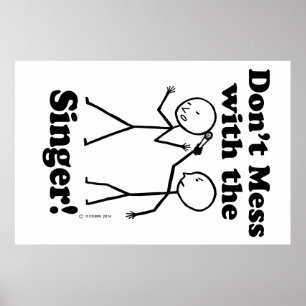 Poster Ne manquez pas avec le chanteur