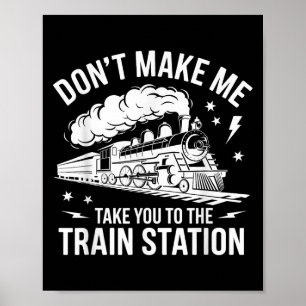 Poster Ne me fais pas t'emmener à la gare Funny