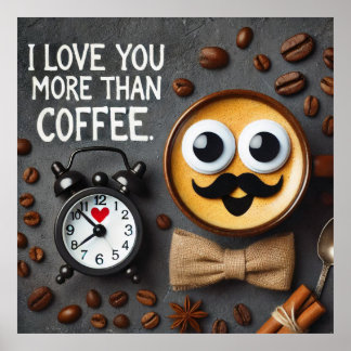Poster Ne me faites pas le prouver : Un amoureux du café