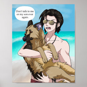 Poster Ne me parlez pas ou ne parlez pas à mon fils