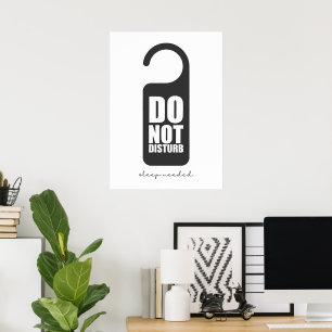 Poster Ne pas déranger