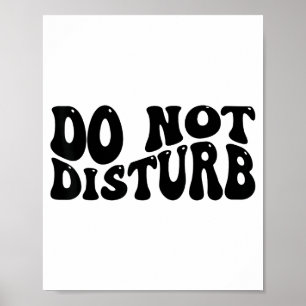 Poster Ne pas déranger
