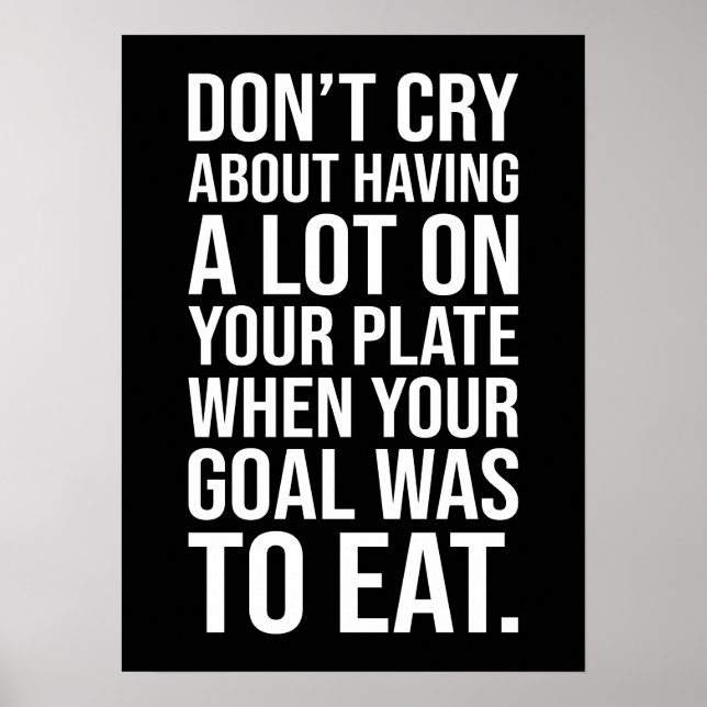 Poster Ne pleure pas - La motivation du succès (Devant)