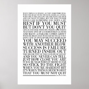 Poster Ne quittez pas John Greenleaf Whittier
