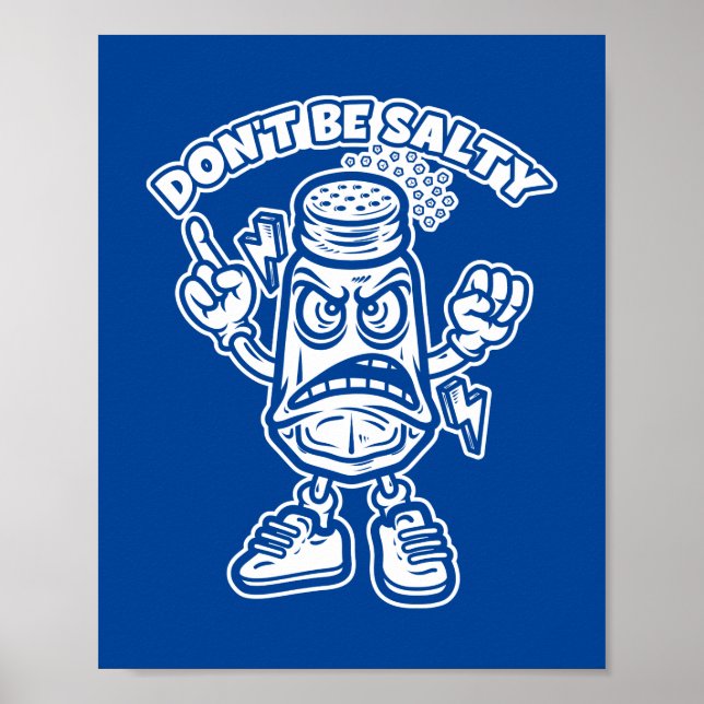 Poster Ne sois pas salé (Devant)