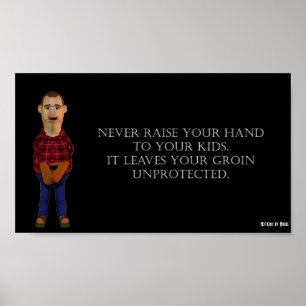Poster Ne soulevez jamais vos mains