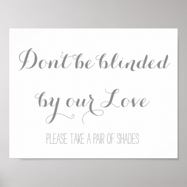 Poster Ne soyez pas aveuglé par notre amour (Devant)
