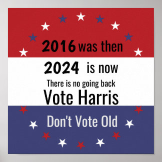 Poster Ne votez pas Old Vote Harris v3