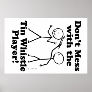 Poster Ne vous mêlez pas du jeu de sifflet à dents