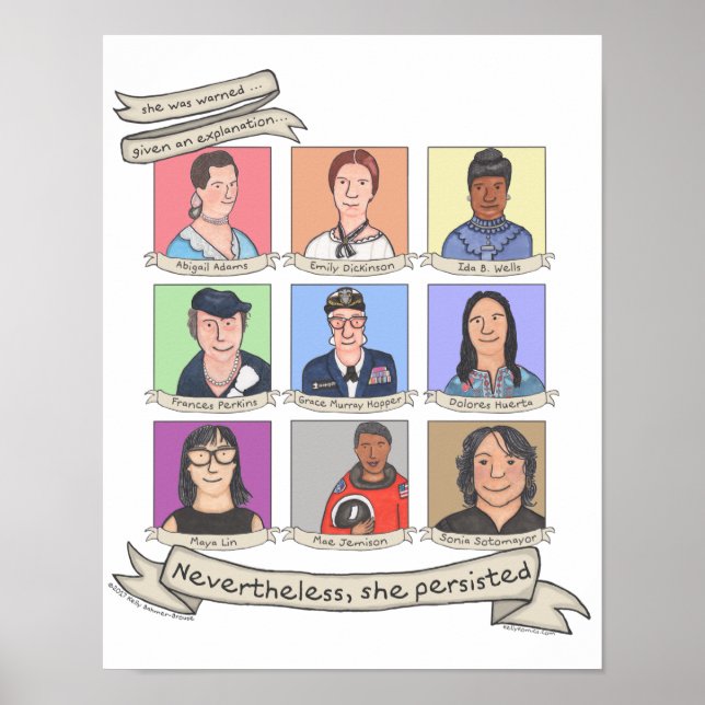 Poster Néanmoins, Elle A Persisté L'Affiche (Devant)