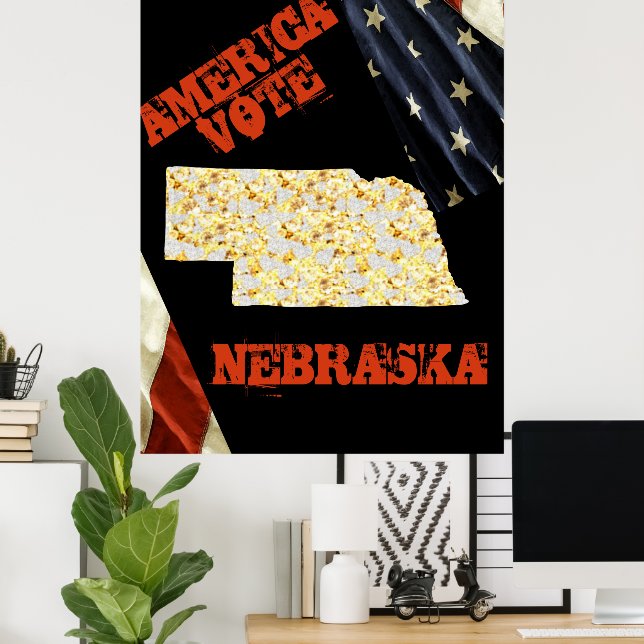 POSTER NEBRASKA  (Bureau à domicile)