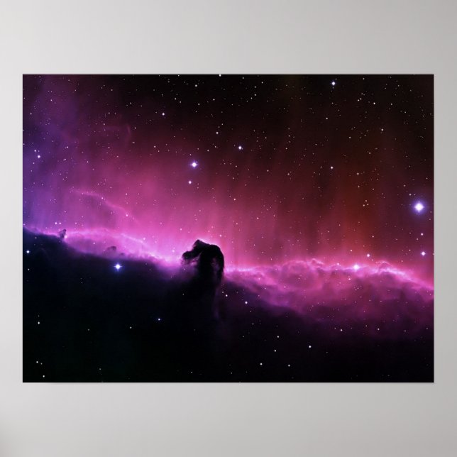 Poster Nebula Barnard 33 NASA (Devant)