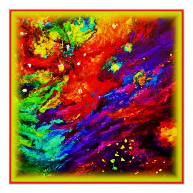Poster Nebula Dans Notre Peinture Universe. Commandez dès (Devant)