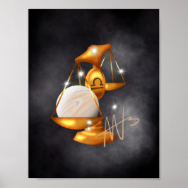 Poster Nebula Libra Venus Zodiac