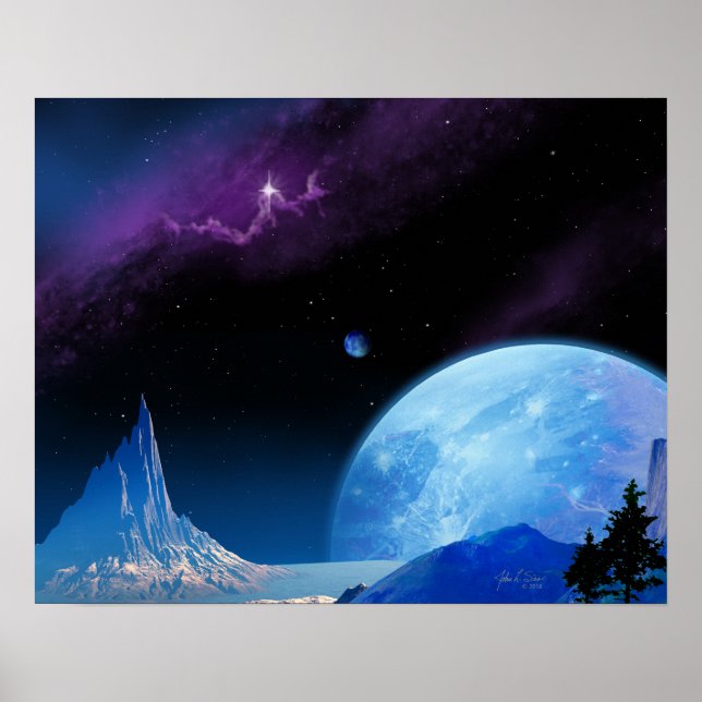 Poster Nebula pittoresque (20 x 16) (Devant)