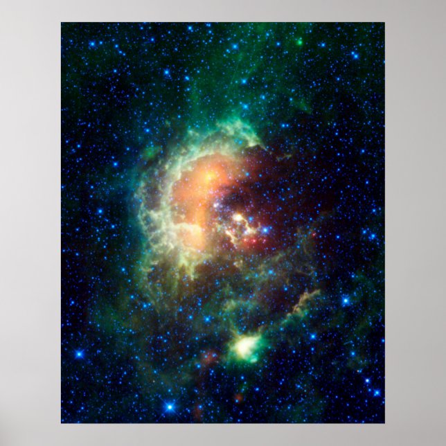 Poster Nebula spatiale (Devant)
