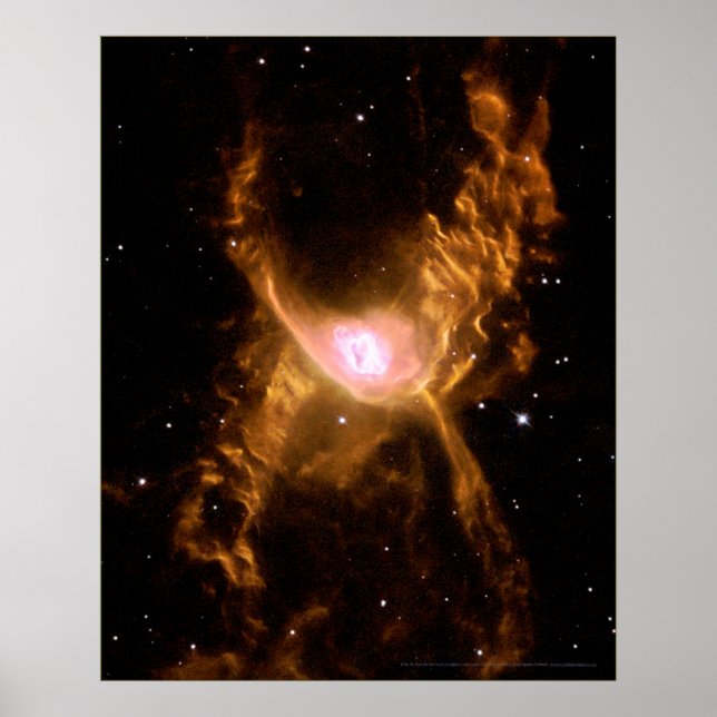 Poster Nebula Spider Rouge 16x20 (16x20) (Devant)