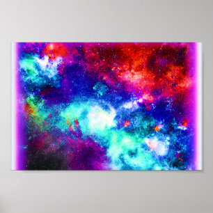 Poster Nebula Stars Design Art numérique. Commandez dès m