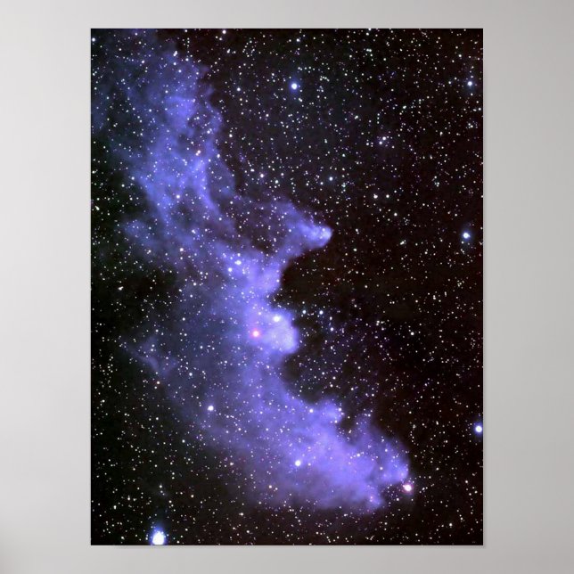 Poster Nebula tête de sorcière IC 2118 (Devant)