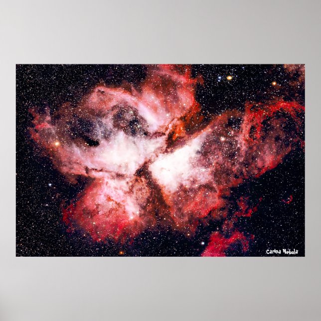 Poster Nébuleuse de Carina (Devant)
