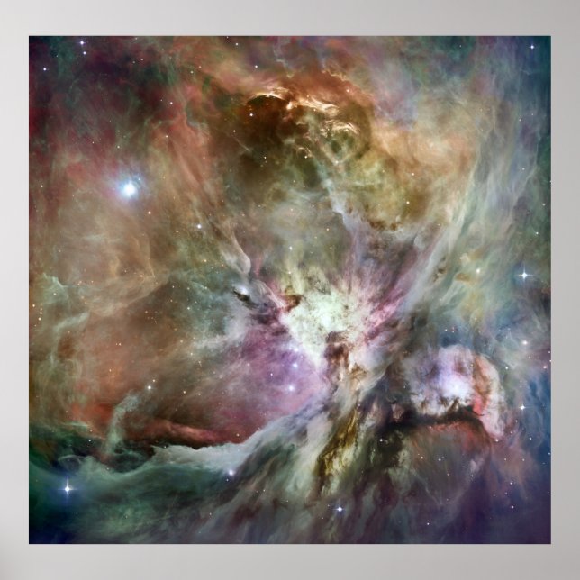 Poster Nébuleuse d'Orion (Devant)