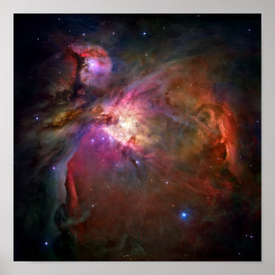 Poster Nébuleuse d'Orion (télescope de Hubble)