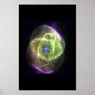 Poster Nébuleuse du plot réflectorisé