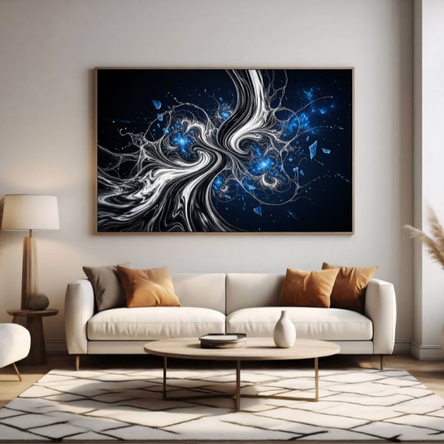 Poster Nébuleuse Fractalis (Créateur téléchargé)