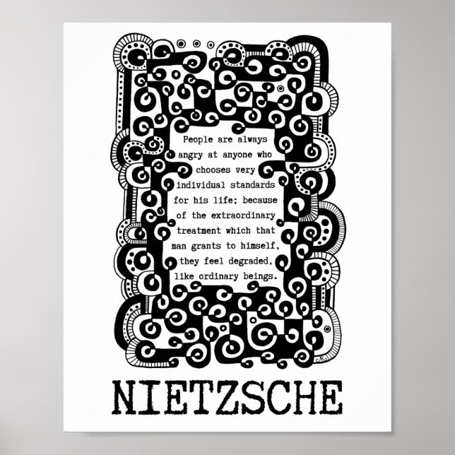Poster Nécessité de citer les normes individuelles de Nie (Devant)