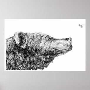 Poster Nécessité de l'ours par Inkspot