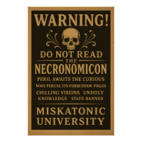 Necronomicon - Précaution interdite par Miskatonic