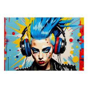 POSTER NÉE DE CETTE FAÇON-PUNK ROCHERS 4