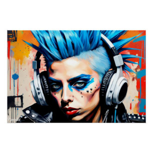 POSTER NÉE DE CETTE FAÇON-PUNK ROCKS 2