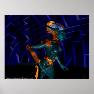 Poster NEMES / HYPER ANDROID, Science-fiction