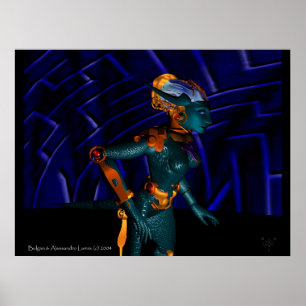 Poster NEMES / HYPER ANDROID, Science-fiction