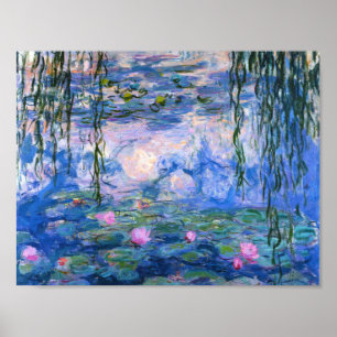 Poster Nénuphars 1919 de Claude Monet