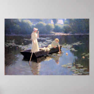 Poster Nénuphars par Abbott Fuller Graves