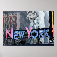 Poster néo-new de New York
