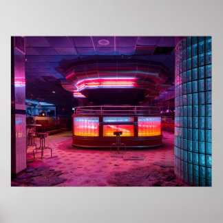 Poster Neon Diner