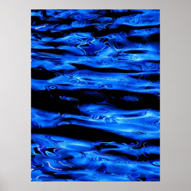 Poster Neon liquide 1 (Devant)