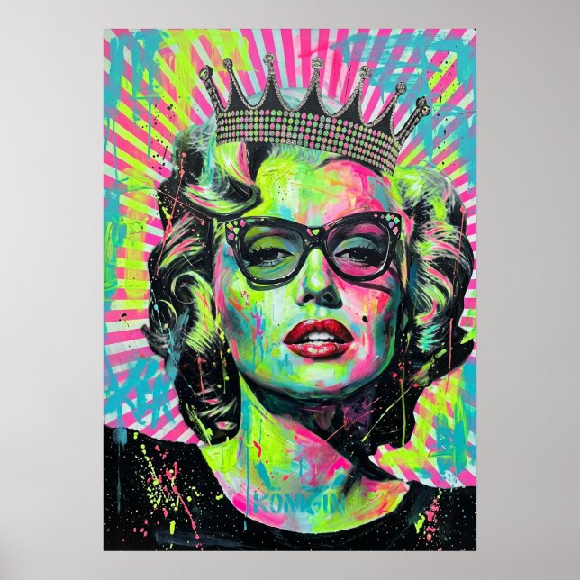 Poster Neon Monroe (Devant)