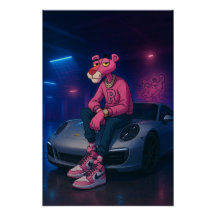 Neon Panther Night Shift