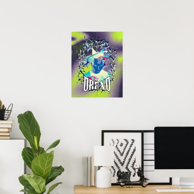 Poster Neon Requiem (Bureau à domicile)