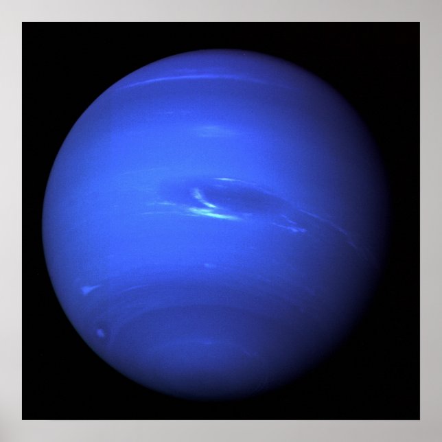 Poster Neptune par Voyager 2 (Devant)