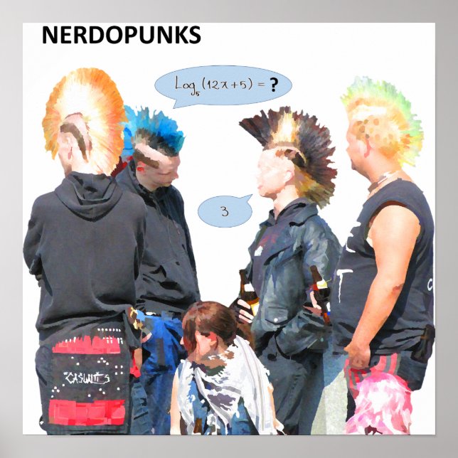 Poster Nerdopunks (Devant)