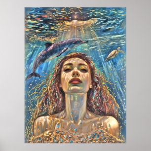 Poster "Nerena" Sous les eaux calmes