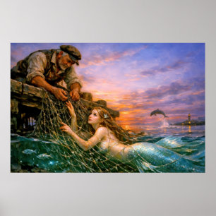 Poster Nerithea et la prise morale - Le dilemme du pêcheu