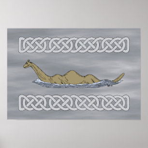 Poster Nessie le monstre Loch Ness