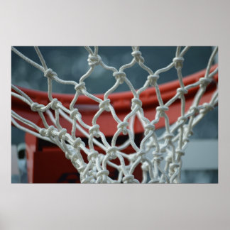 Poster Net de basket-ball
